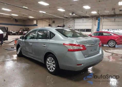 2014 Nissan Sentra S/Sv/Sr/Sl from USA, damaged, VIN 3N1AB7AP9EL615355